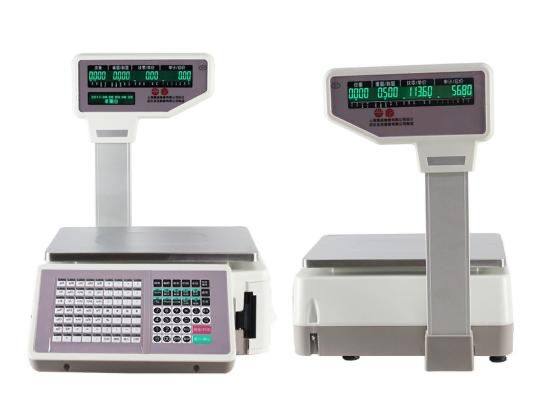 Electronic Barcode Label Printing Scales TM-A20B With Receipt Printer